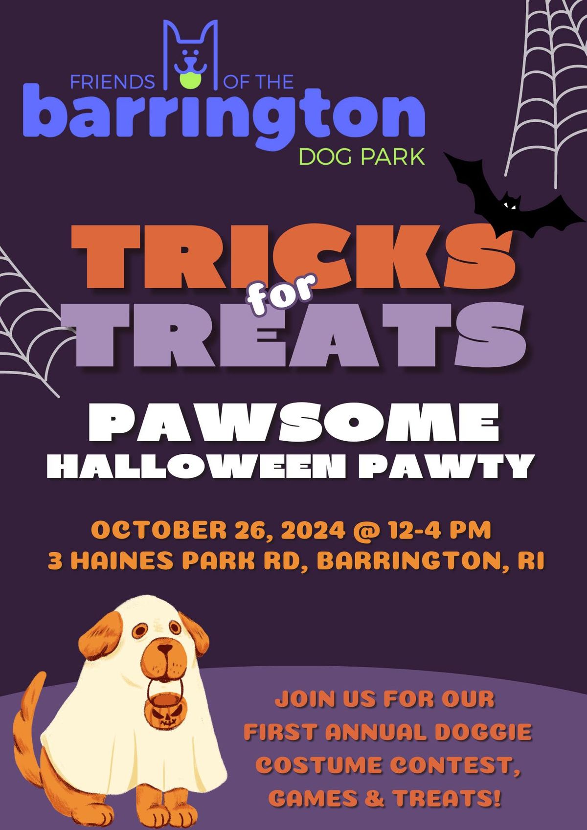 PAWSOME Halloween Party & Costume Contest