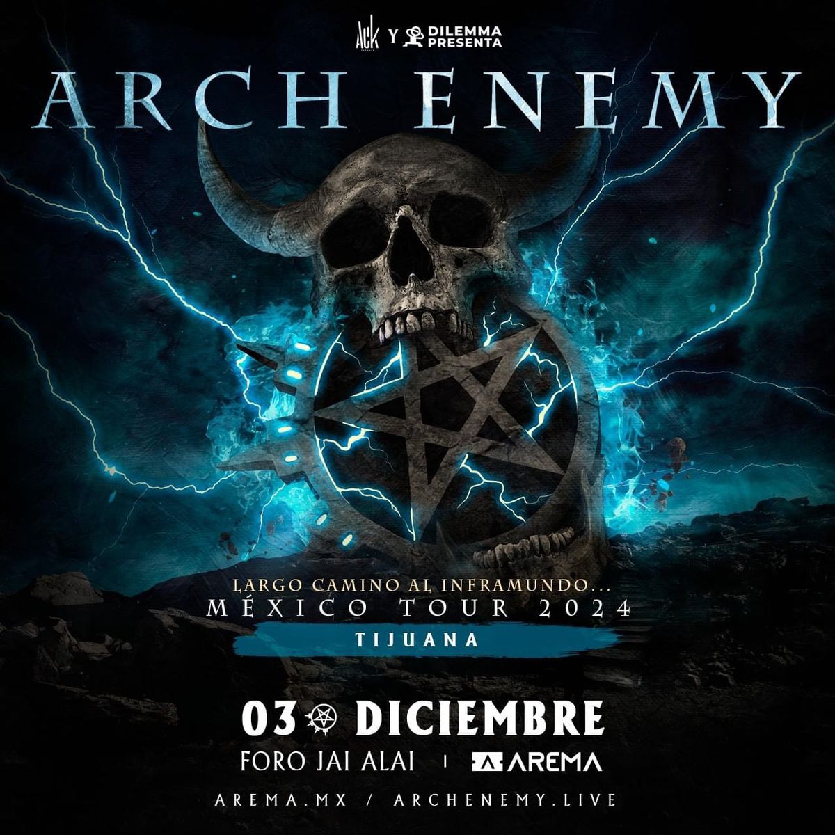 ARCH ENEMY EN TIJUANA!! PARTYBUS MXLI-TIJ \ud83c\udf89