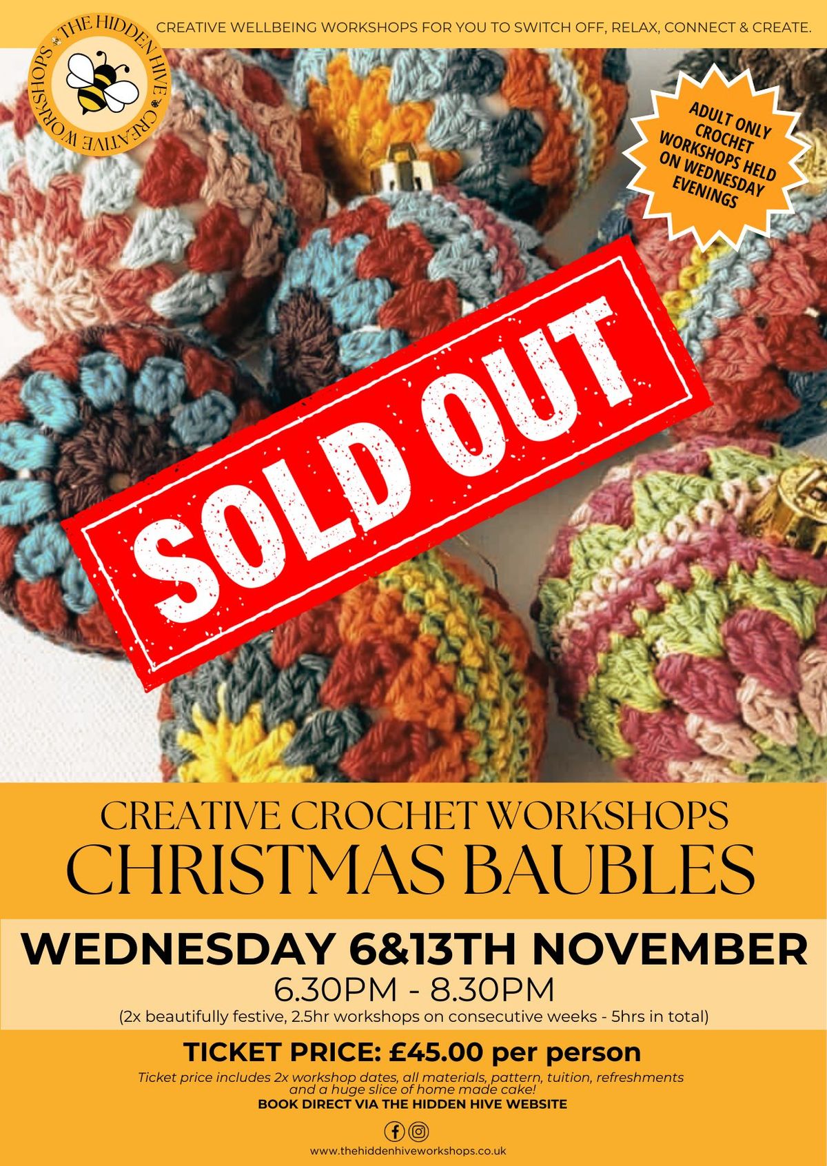 \ud83c\udf1f\ud83e\uddf6\ud83c\udf84CROCHET CHRISTMAS BAUBLES WORKSHOP\ud83c\udf84\ud83e\uddf6\ud83c\udf1f