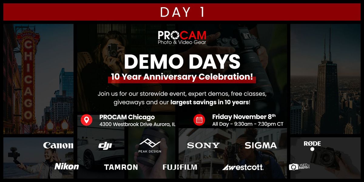 Fall Demo Days at PROCAM Chicago - Day 1