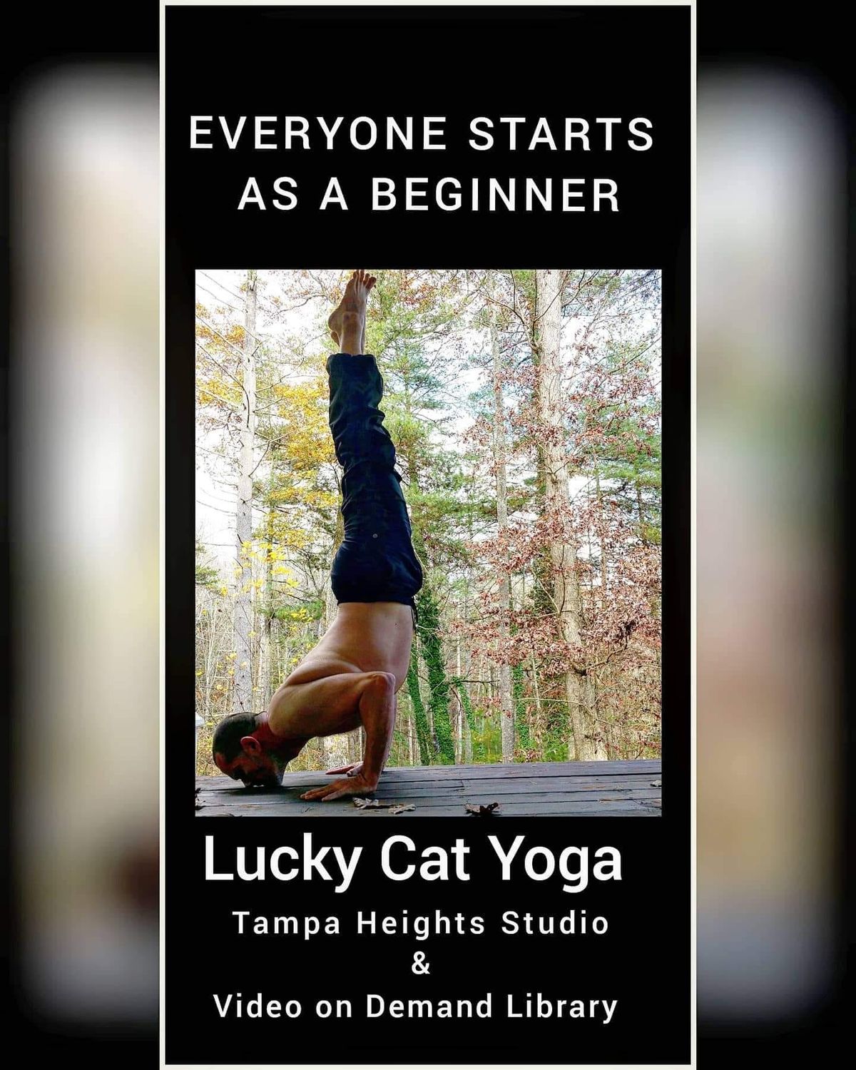 Power Flow: Root to Rise Vinyasas to Inversions w\/Eric at Lucky Cat Yoga 