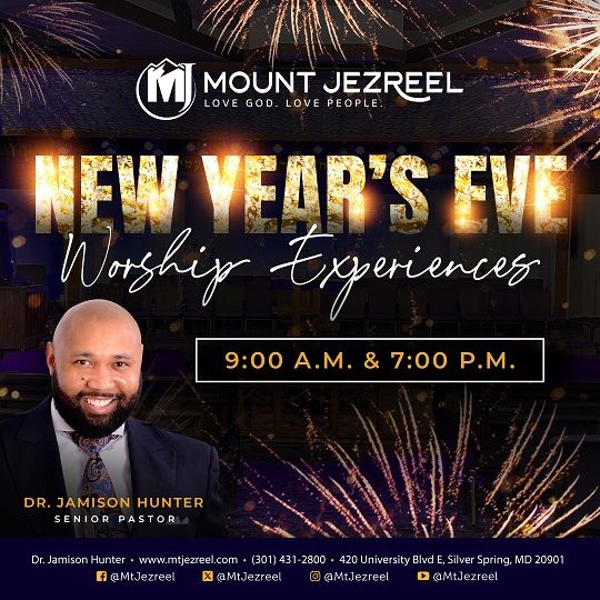 New Year's Eve Worship Experiences