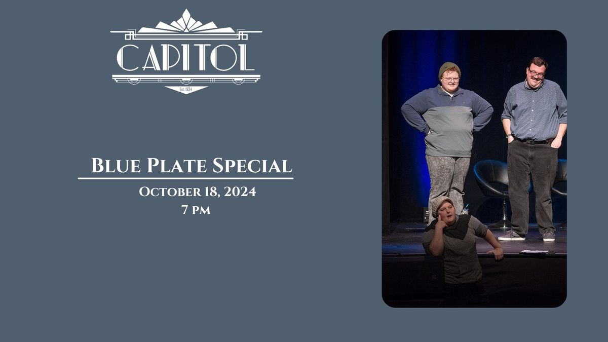 Blue Plate Special - October