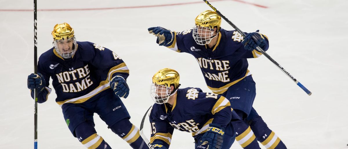 Notre Dame Fighting Irish at Penn State Nittany Lions Mens Hockey at Pegula Ice Arena