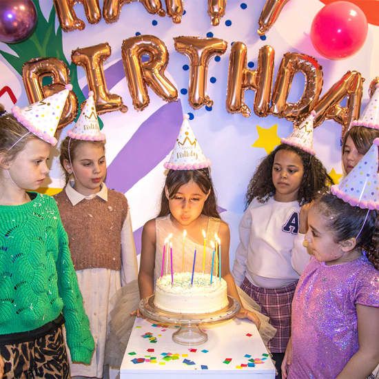 Kids Verjaardagsfeest bij WONDR