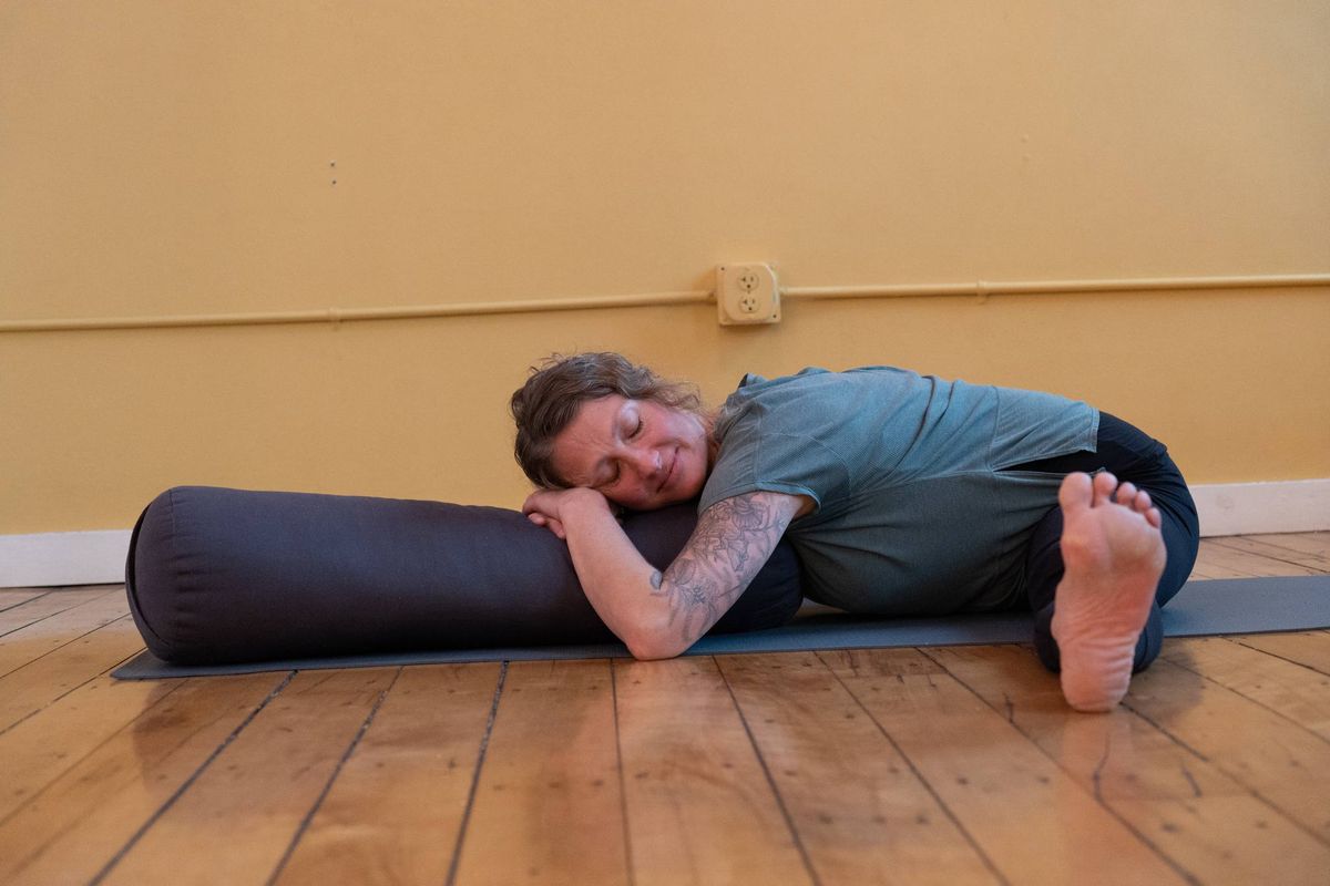 Soften, Nourish and Support: Restorative Yoga in Community (at Chace Mill)