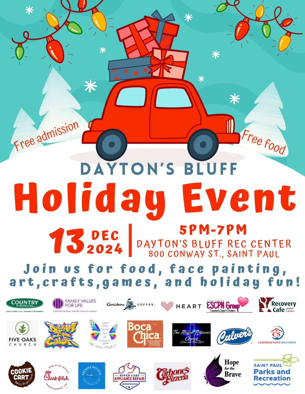 Holiday Event (Dayton's Bluff)