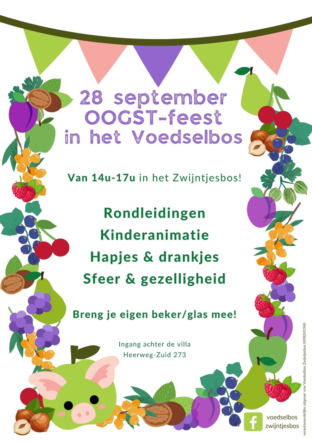 OOGSTFEEST in het Zwijntjesbos