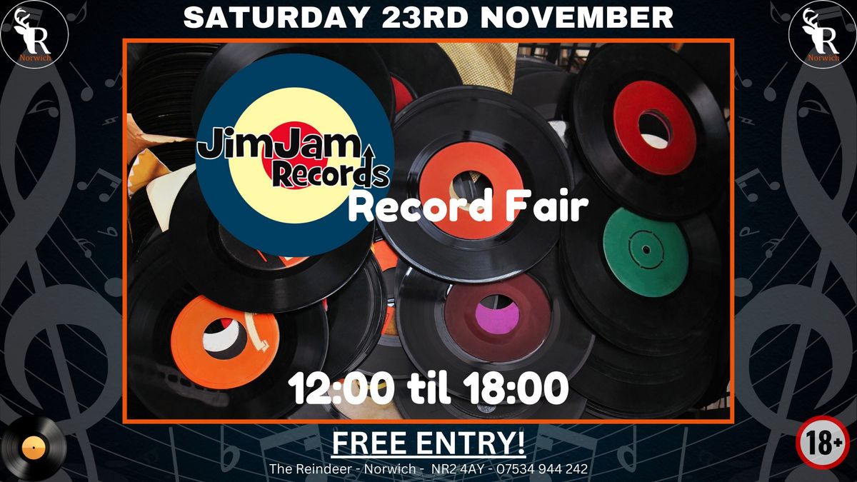 JimJam Records Record Fair!