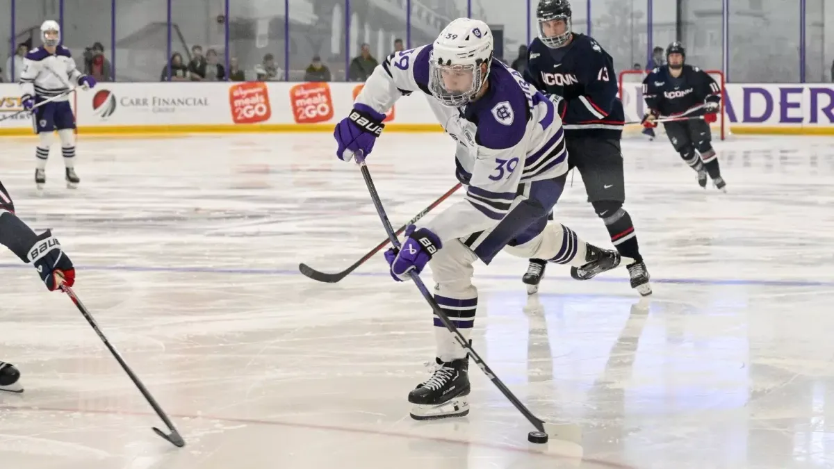 Bentley Falcons at Holy Cross Crusaders Mens Hockey