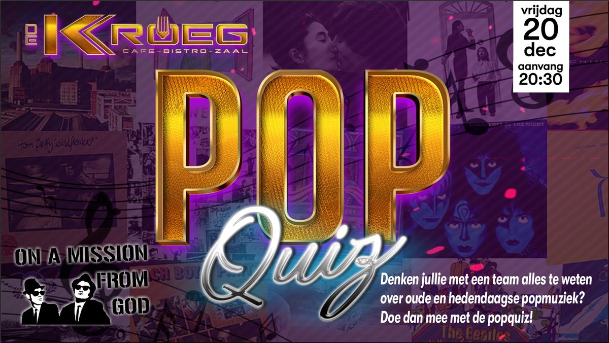 POP QUIZ | Muziek