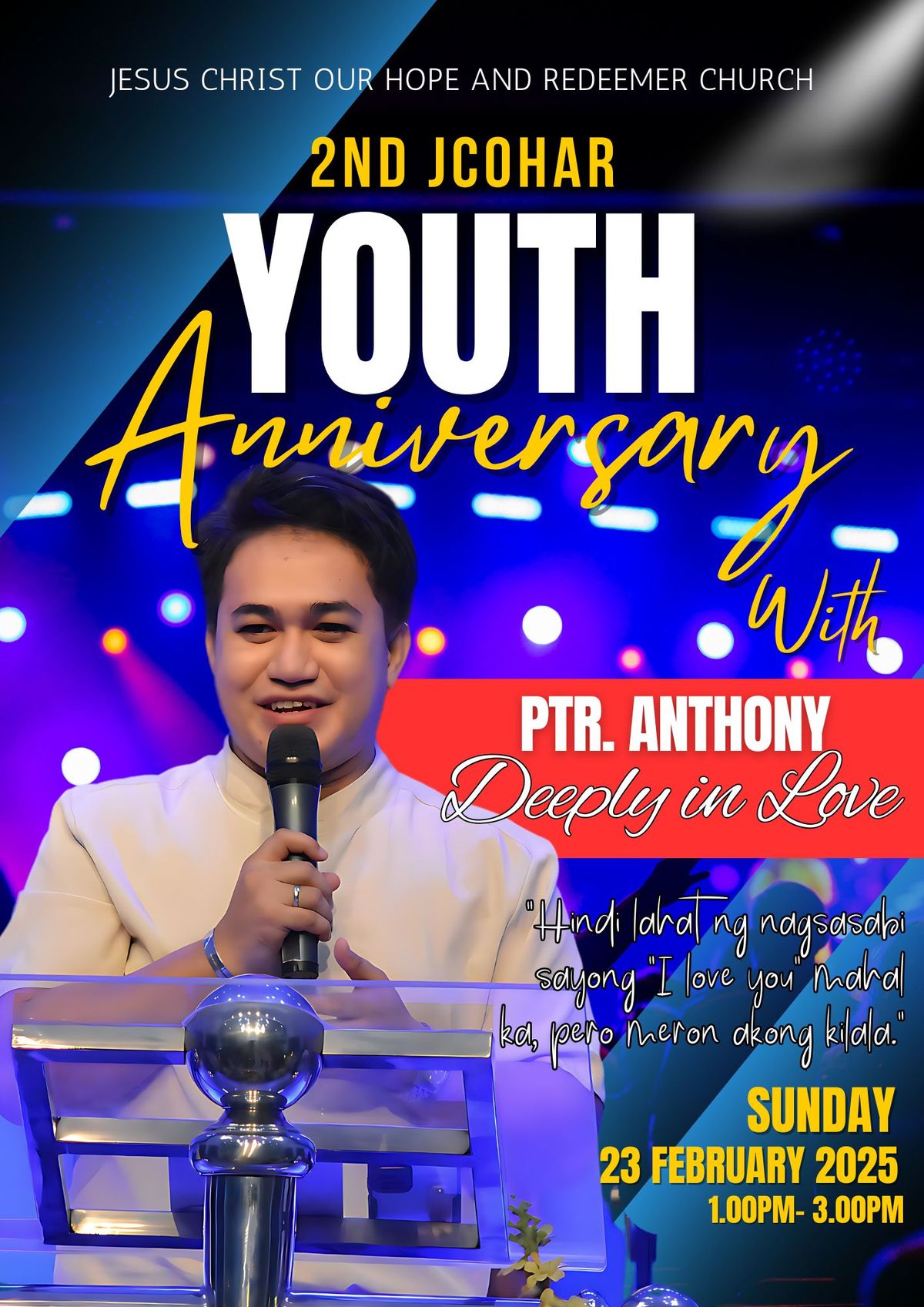 JCOHAR Youth's 2nd Anniversary Celebration