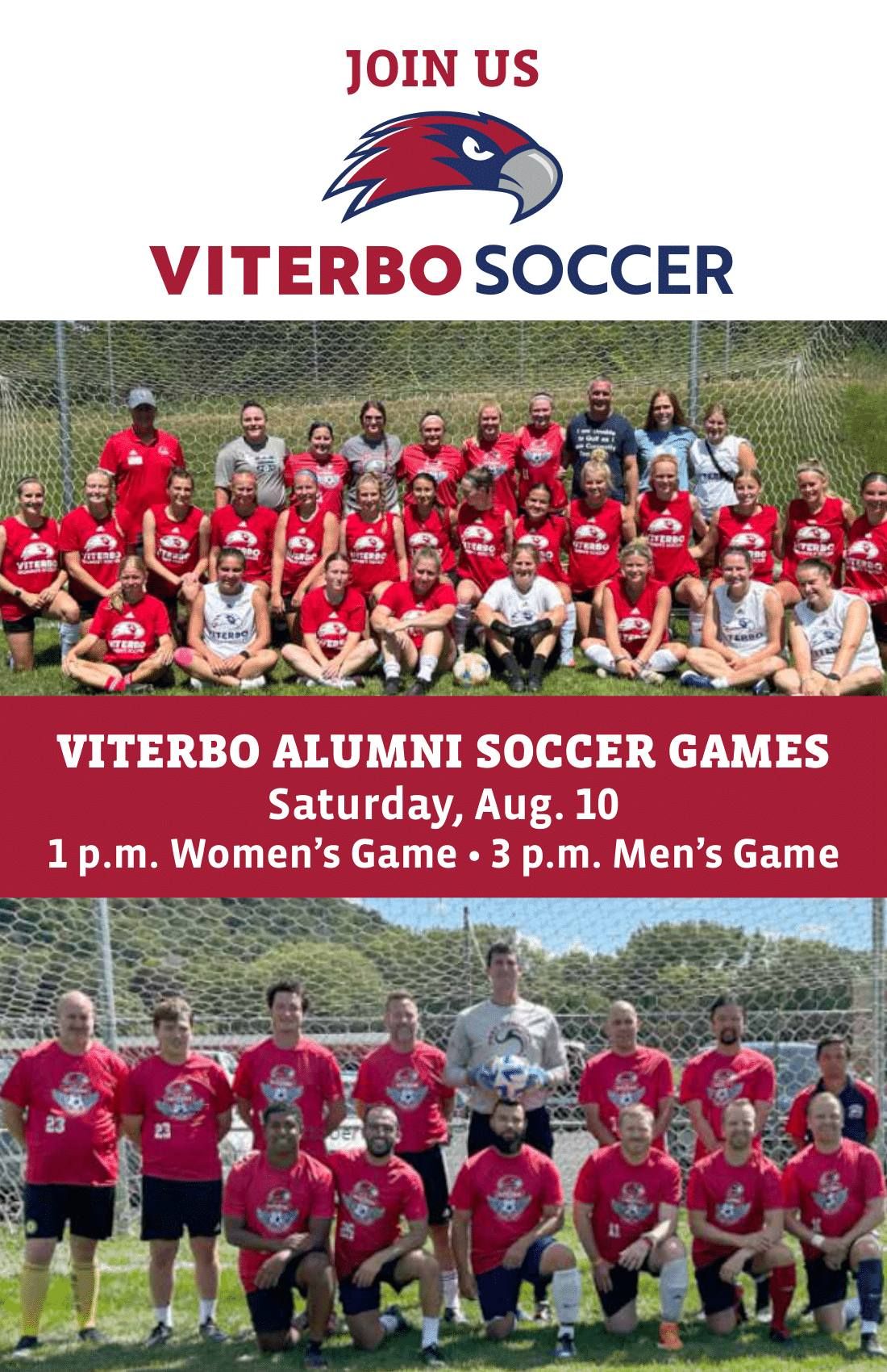Viterbo Alumni Soccer Games