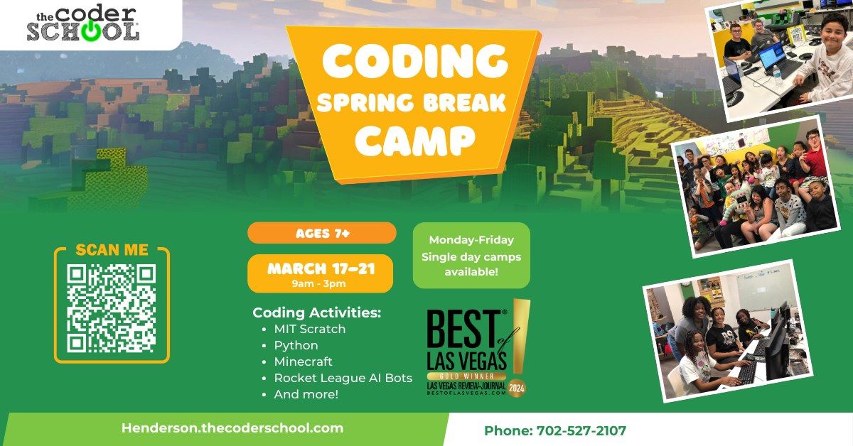 Spring Break Camp at theCoderSchool Henderson