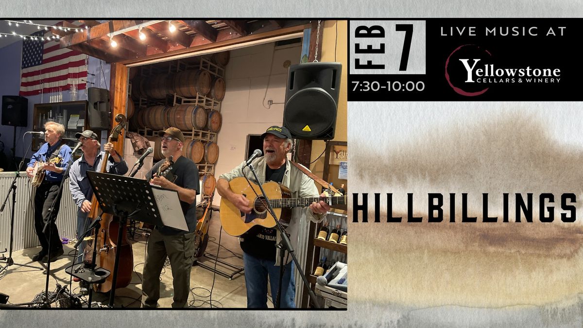 HillBillings Live at the Winery