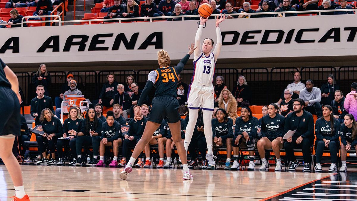 Parking Oklahoma State Cowgirls at TCU Horned Frogs Womens Basketball