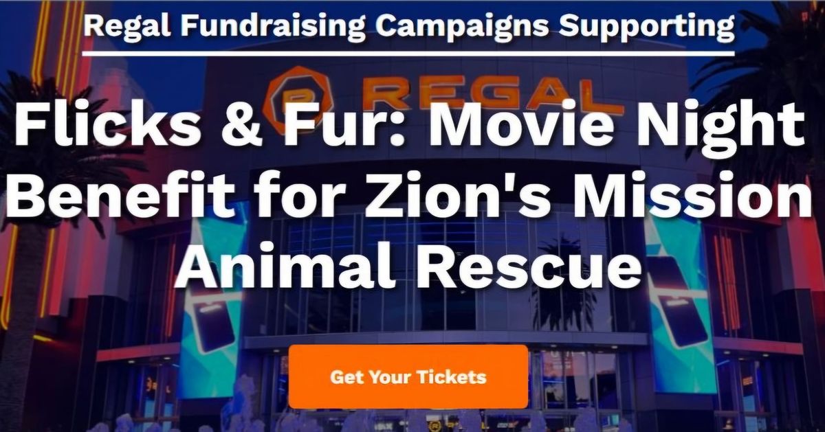 Flicks & Fur: Viewing of the Joker for Movie Night Benefit for Zion's Mission Animal Rescue