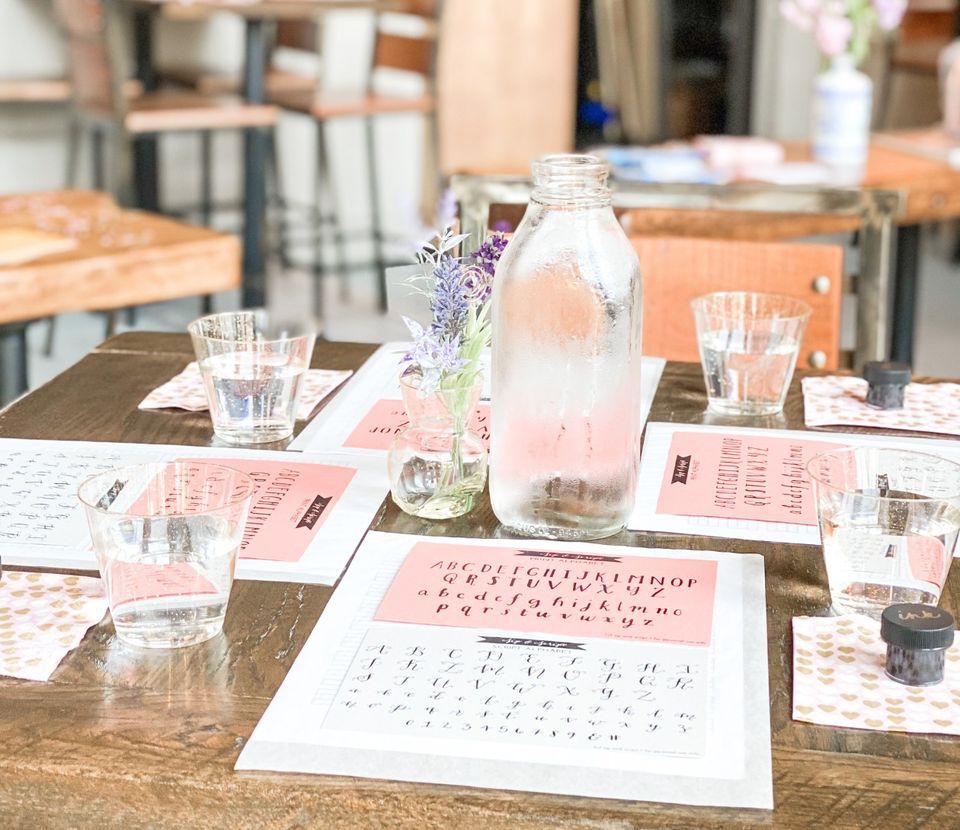 Mother\u2019s Day Modern Calligraphy for Beginners at Daniel Street Tavern!