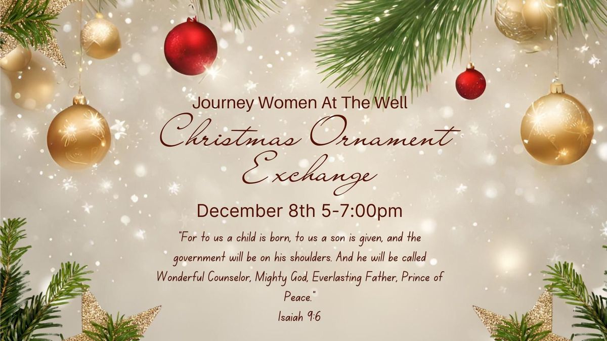 Christmas Ornament Exchange at Journey