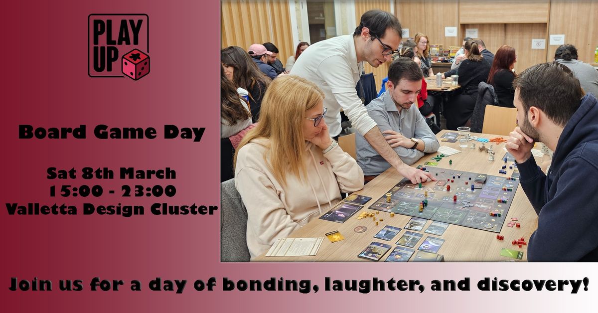 Board Game Day \u2013 8th March