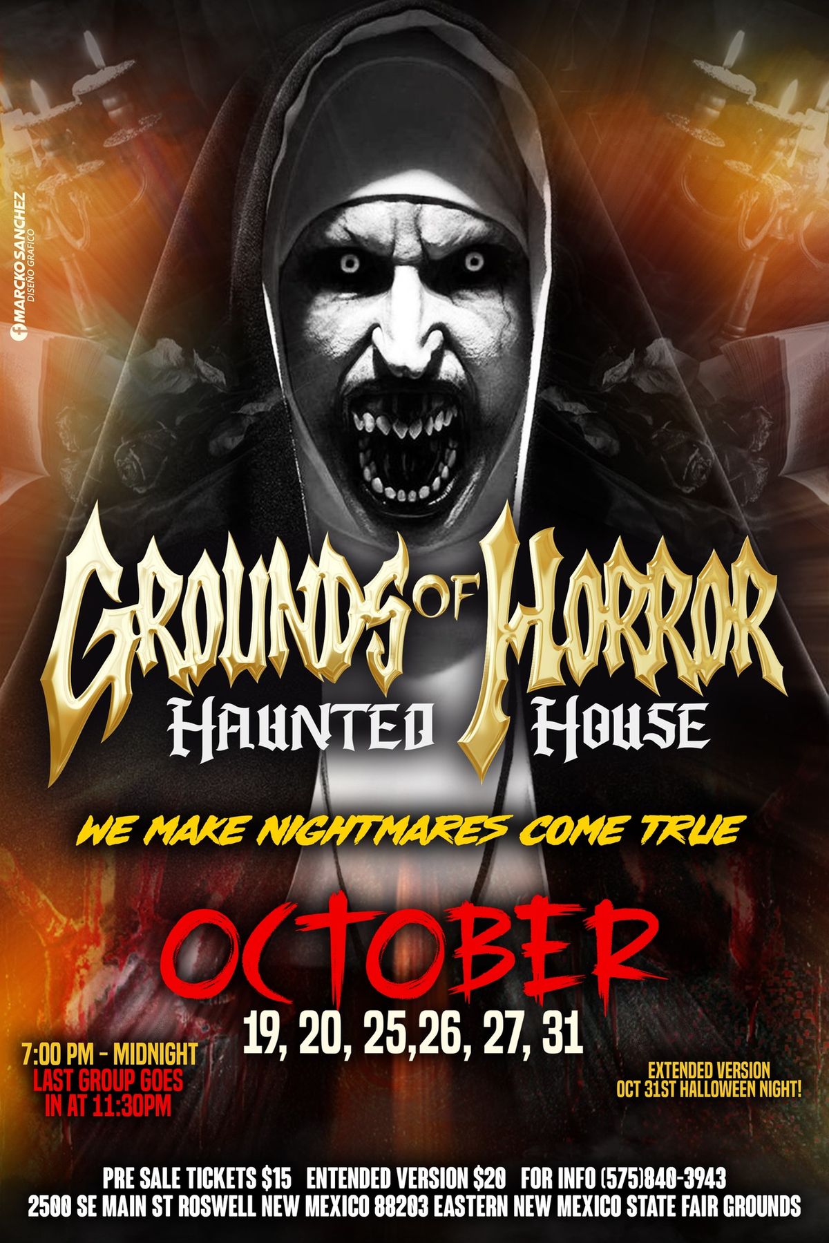 GROUNDS OF HORROR HAUNTED HOUSE 