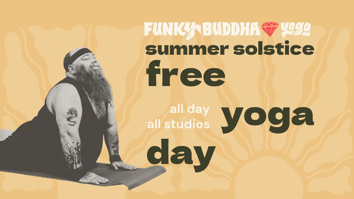 Free Yoga Day | Funky Buddha Yoga Hothouse