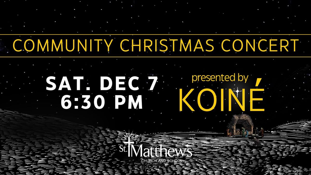 Community Christmas Concert