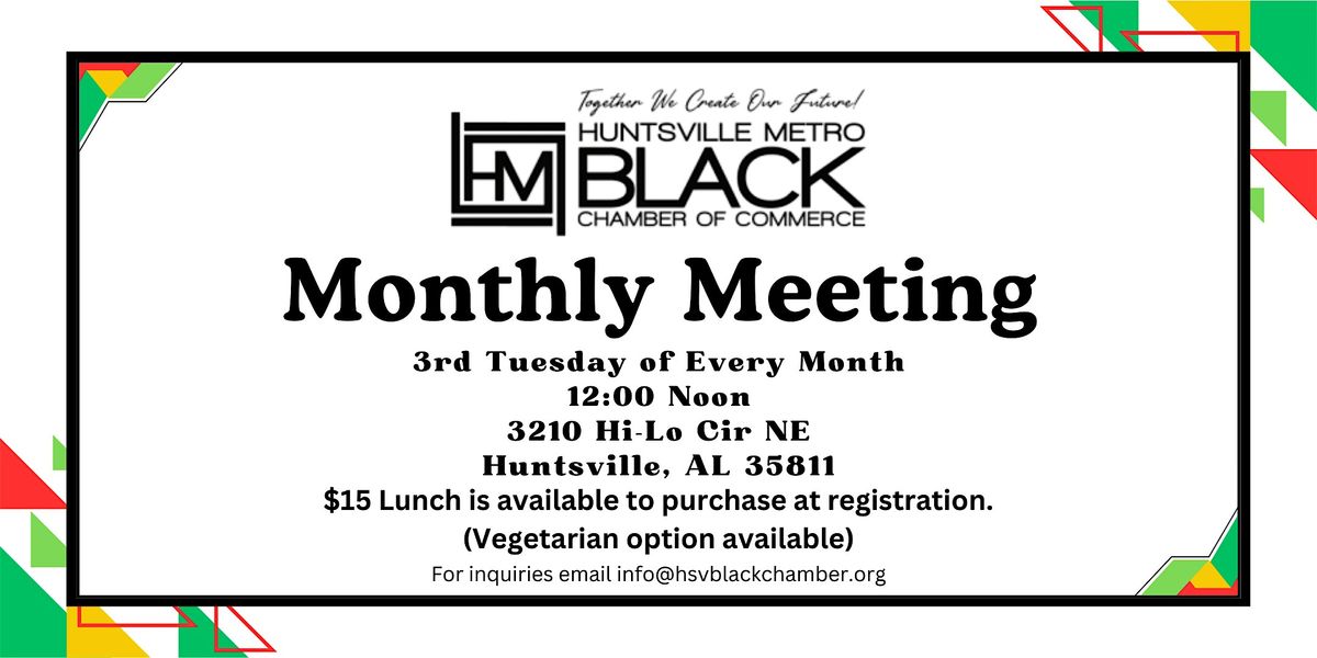 HMBCC November Monthly Meeting 2025