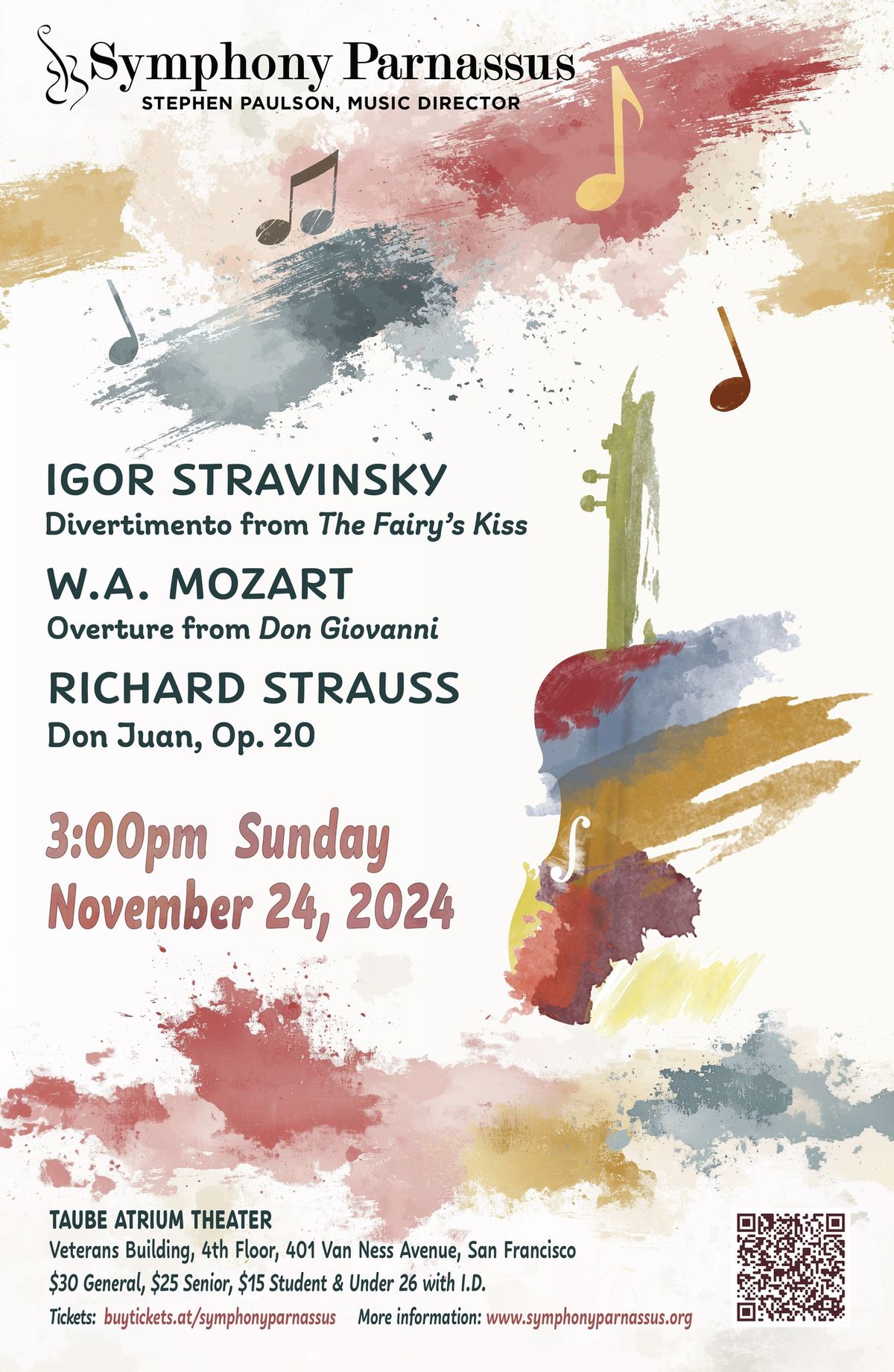 Stravinsky, Strauss, & Mozart