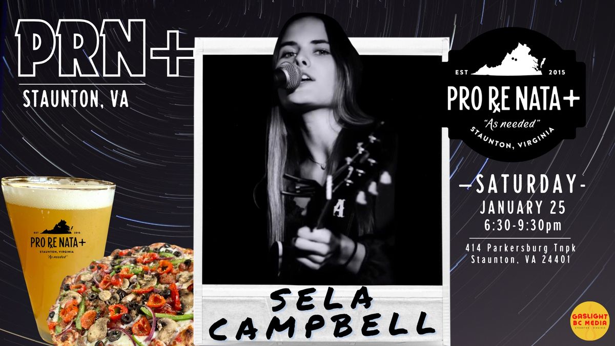 Sela Campbell @ Pro Re Nata+ Staunton