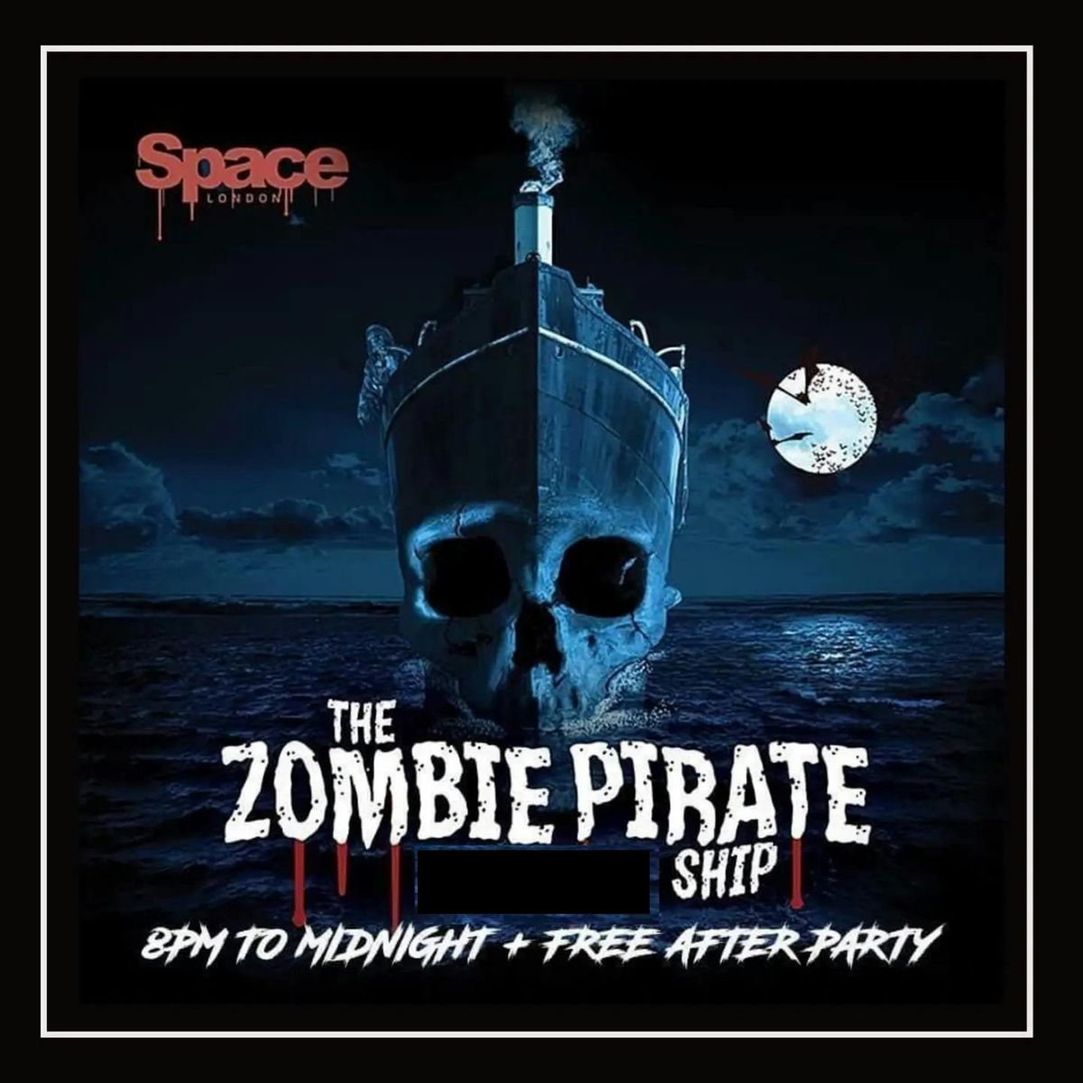 The Zombie Pirate Ship is Back this Haloween