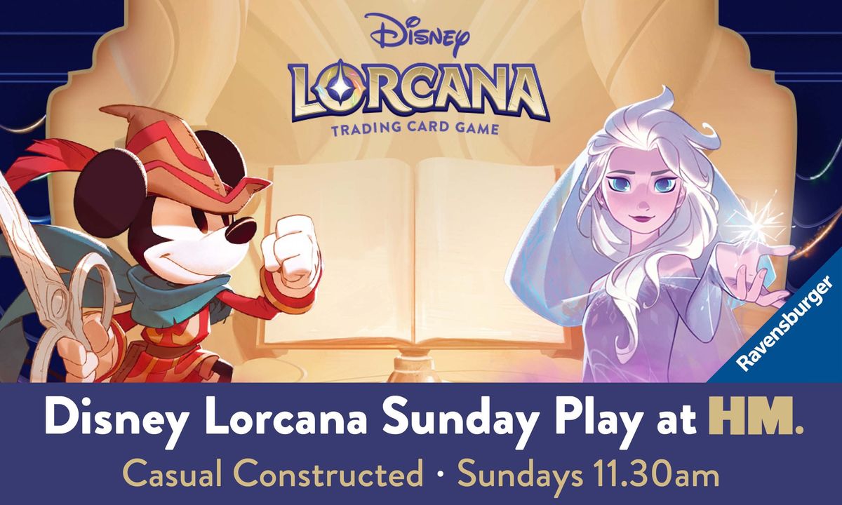 Disney Lorcana: Sunday Play at Hobby Master