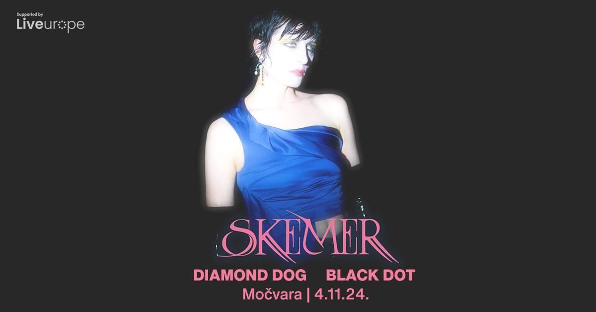 Skemer (synthwave), Diamond Dog (post punk) i Black Dot (EBM darkwave) u Mo\u010dvari