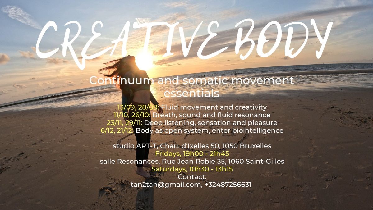 Creative Body: Continuum and somatic movement essentials