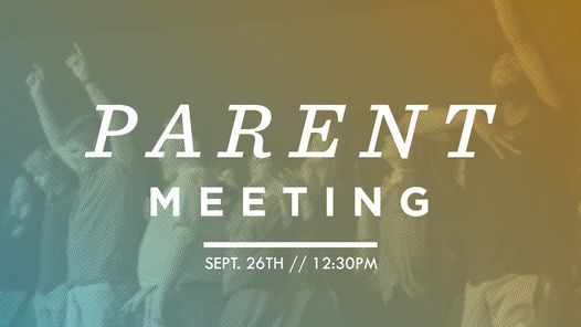 Parent Meeting