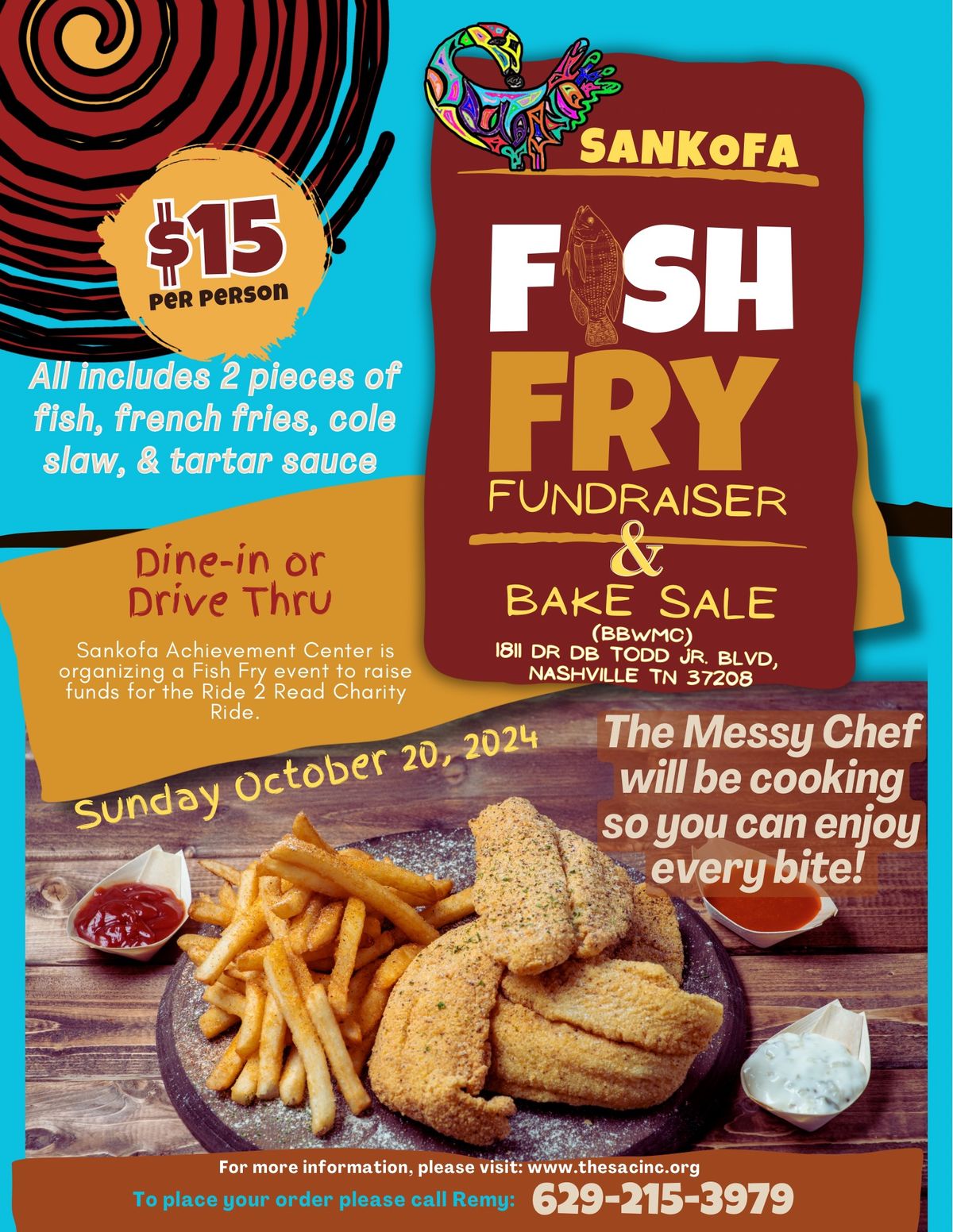 SAC Fish Fry & Bake Sale