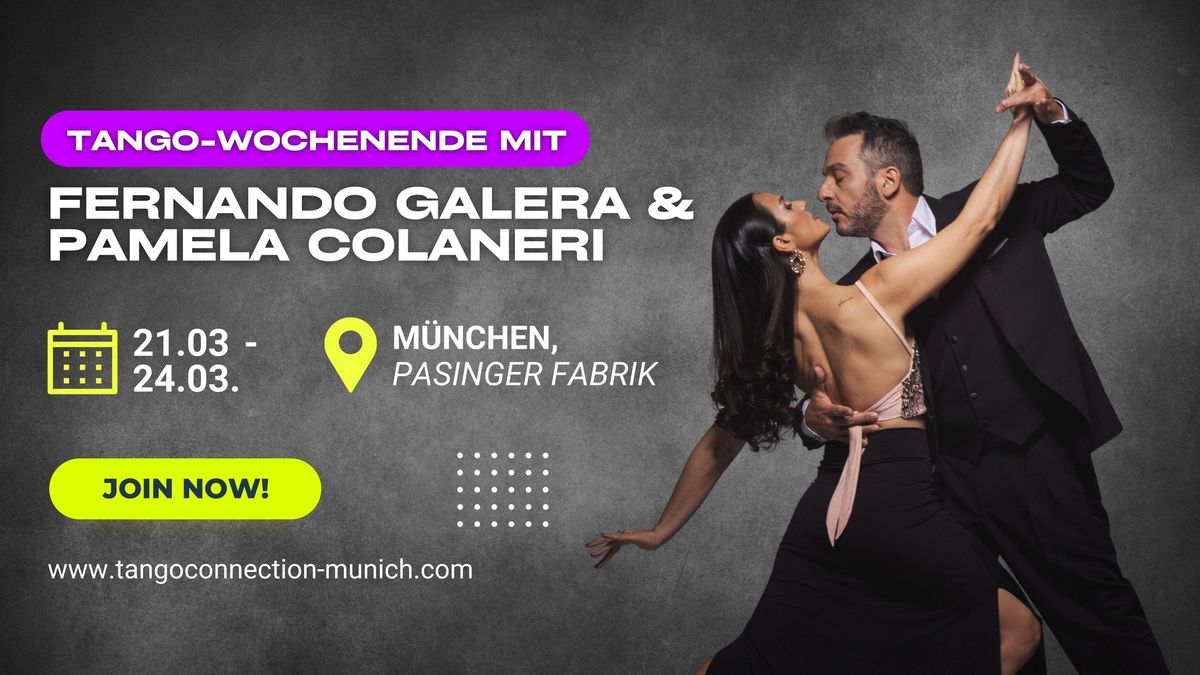 Tango Workshops mit Fernando Galera & Pamela Colaneri!