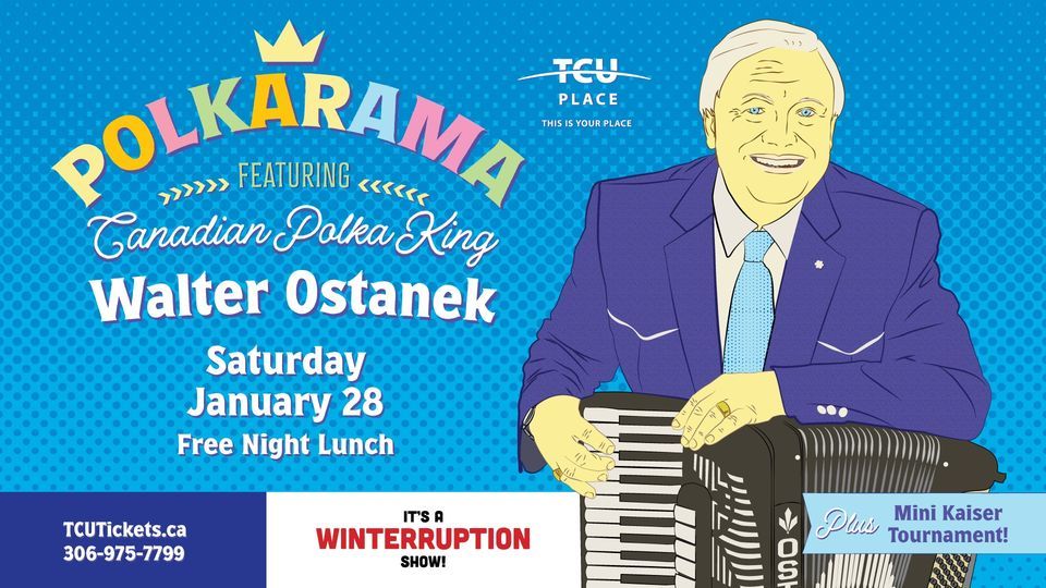 PolkaRama with Canadian Polka King Walter Ostanek \/ Winterruption '23 \/ Saskatoon