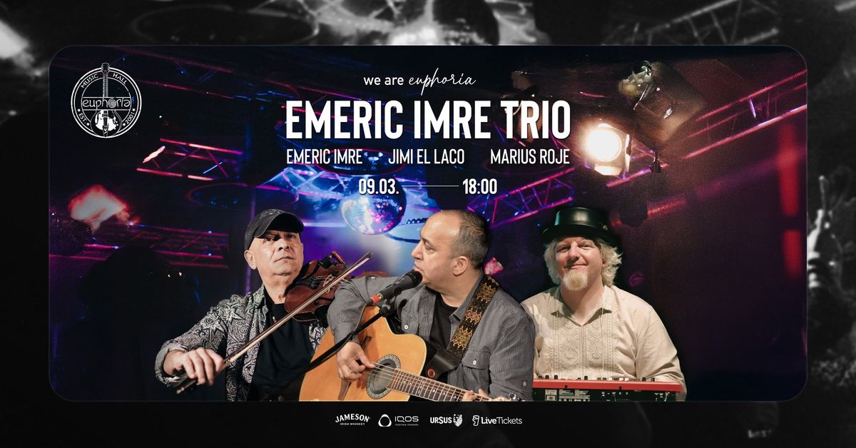 Emeric Imre Trio at Euphoria Music Hall