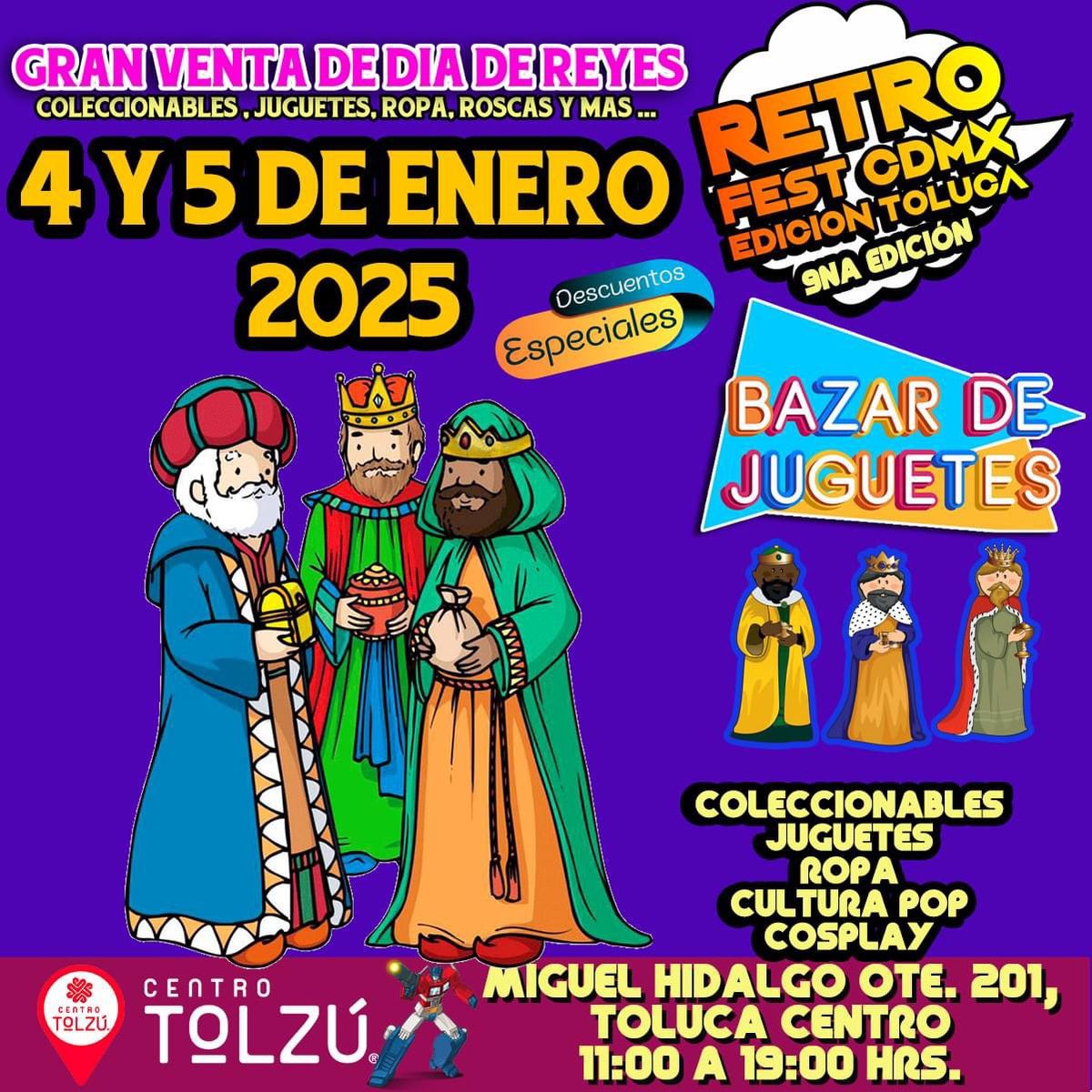 D\u00cdA DE REYES 4 Y 5 DE ENERO 2025 - 9na Edici\u00f3n -