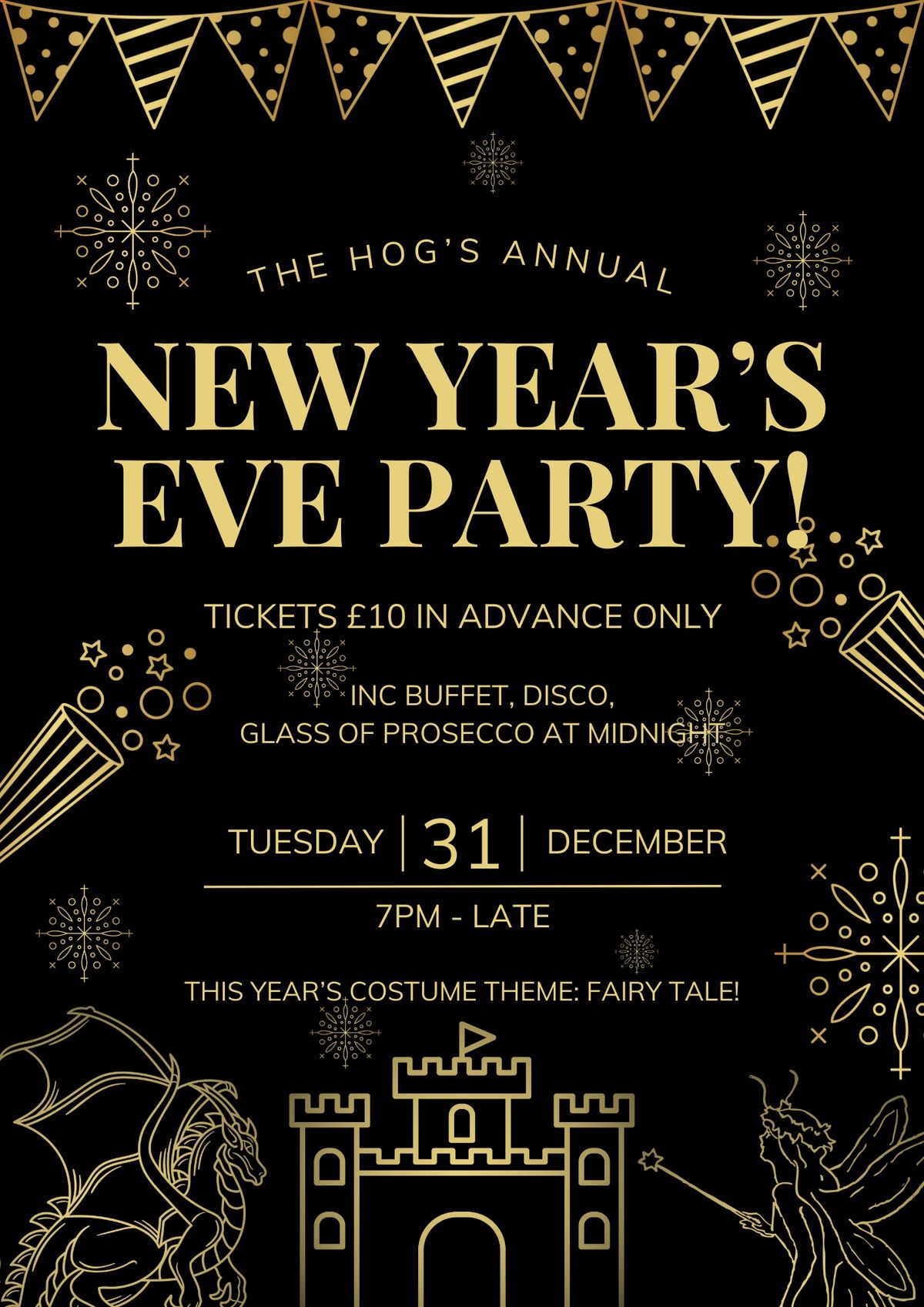 New Year\u2019s Eve Party @ The Hog