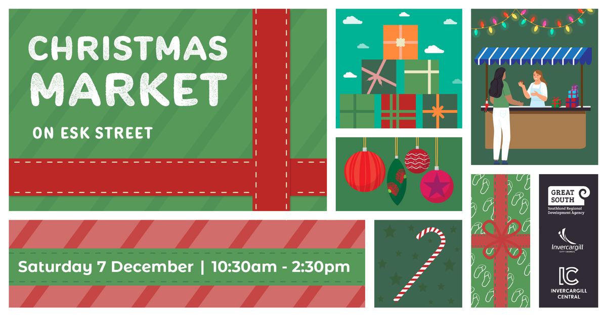 Christmas Market on Esk Street