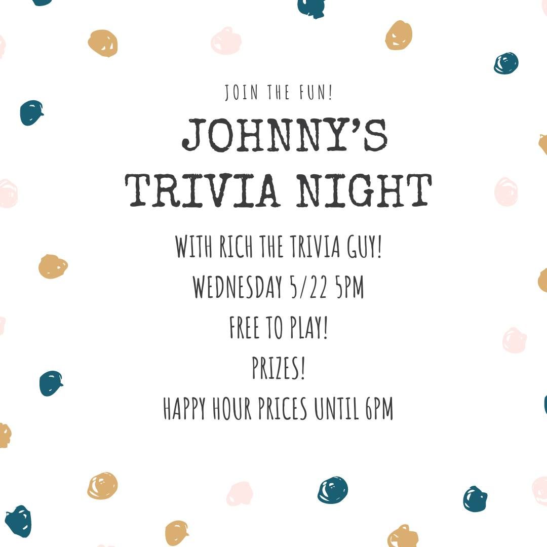 Johnny\u2019s Trivia Night!