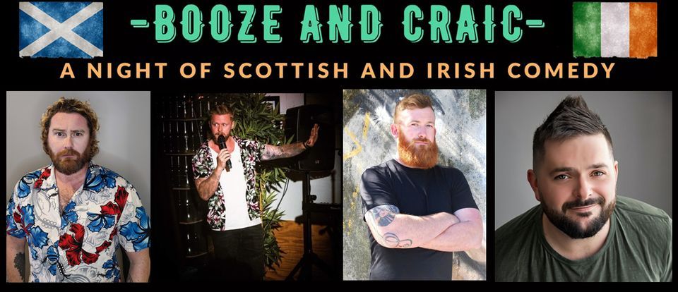 Booze & Craic: A Night Of Irish & Scottish Comedy - Auckland