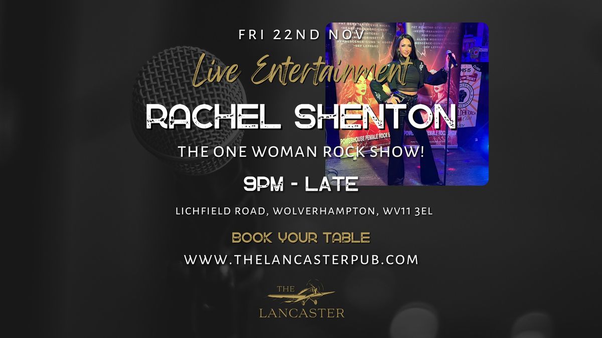 Live Singer - Rachel Shenton