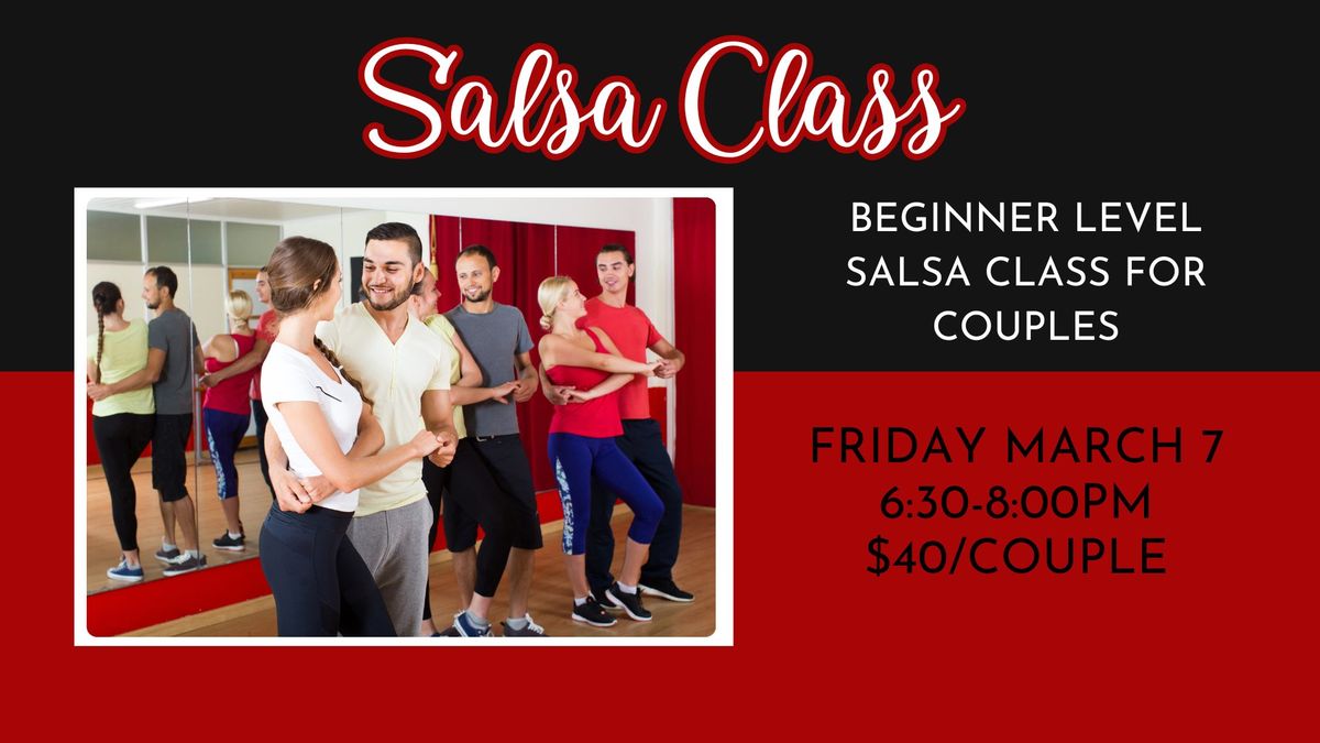 Salsa Couples Dance Class