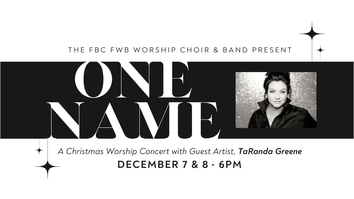 One Name | A Christmas Worship Concert