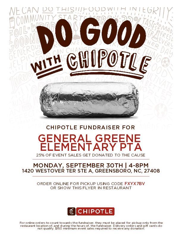 Chipotle Spirit Night