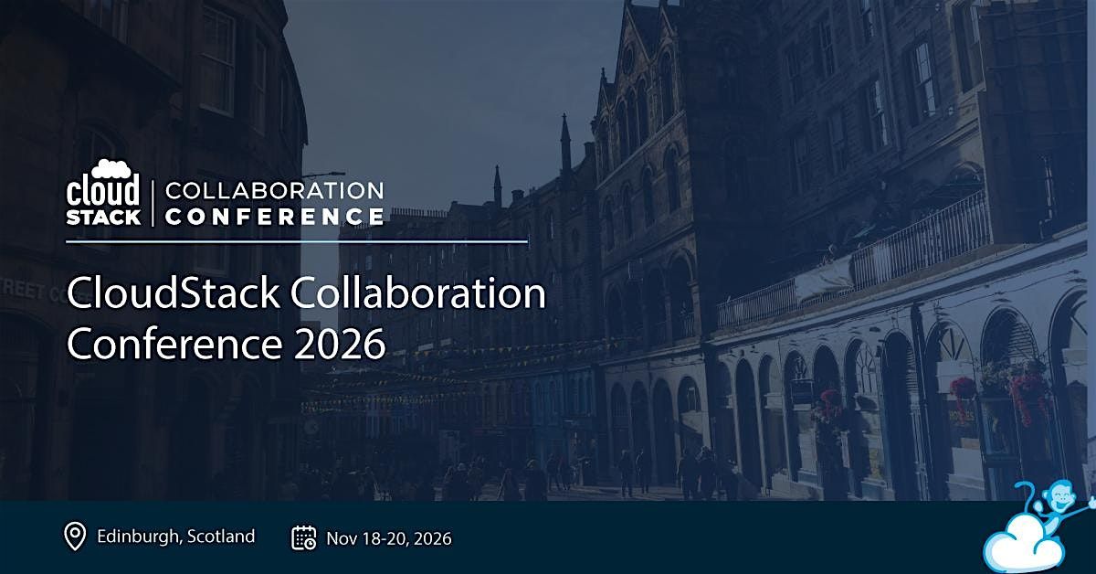 CloudStack Collaboration Conference 2026