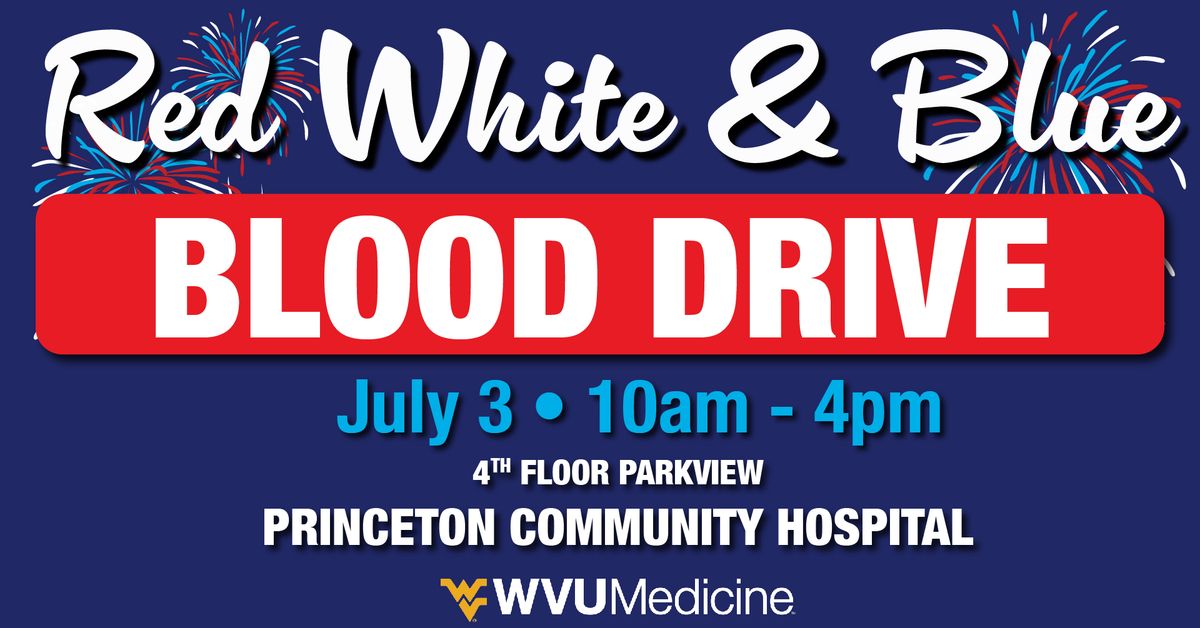 Red, White & Blue Blood Drive